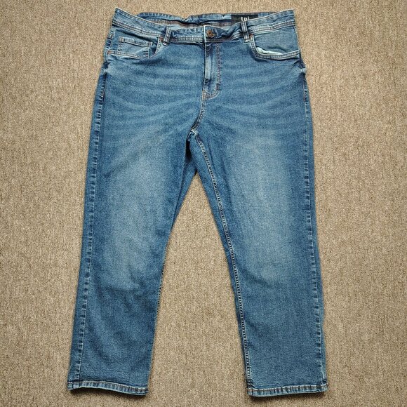 The Perfect Jean NYC Jeans Men's 38X28 Blue Athletic Fit Stretch Denim - Picture 1 of 7